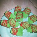 Cooksnap dari maLikaa untuk resep steamed chocho pandan cake