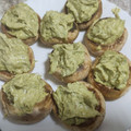 El cooksnap de ghaniatreides cuando hizo Champiñones rellenos de crema de espárragos y queso azul.
