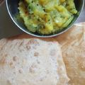 Saranya Vignesh's cooksnap of when they made Puri Bhaji Gravy Recipe.