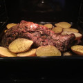 El cooksnap de Marcelo cuando hizo Carne al horno.