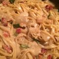 swimmerjs's cooksnap of when they made Carbonara.