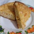 El cooksnap de Marisol Lombardo cuando hizo Sopa paraguaya.