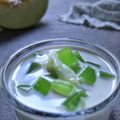 Cooksnap dari Thea Priestiashanti untuk resep ES Melon Jelly