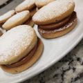 El cooksnap de Cecilia Aronna cuando hizo Alfajor de naranja y lino.