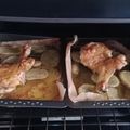 El cooksnap de boladeras cuando hizo Muslos de pollo asado con patatas panadera.