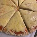El cooksnap de Jessi cuando hizo Pizza casera de avena y harina integral.