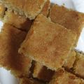 صورة من Jh، شاركها بعد تجربة وصفة طريقة عمل بسبوسه بالزبادي لذيذ جداً 😋😋😋😋