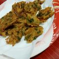 saba naz's cooksnap of when they made Vegetable pakora.