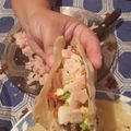 El cooksnap de Sandra Zarate cuando hizo Fajitas caseras.