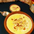 Mousumi का कुकस्नैप जब उन्होंने केसरिया फिरनी (kesariya firni recipe in Hindi) बनाया था।