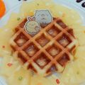 兩寶媽媽 的 比利時鬆餅 cooksnap