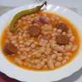 El cooksnap de Victor Manuel Martin Azaña cuando hizo Alubias blancas con chorizo.