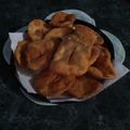 El cooksnap de Andrés cuando hizo Tortas fritas.