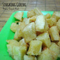 Cooksnap dari Weni Only untuk resep Singkong Goreng Merekah Empuk Suupeeer Enak, sekali makan ketagihan 😂