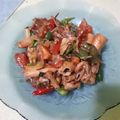 Cooksnap dari ayu safri untuk resep Cumi asin cabe ijo (oseng cumi)