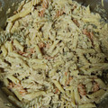 El cooksnap de Sarita Rodríguez Santos cuando hizo Pasta con pollo, nata y curry 😋.