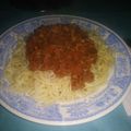 El cooksnap de Nelyda Martinez cuando hizo Salsa boloñesa.