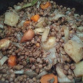 El cooksnap de Carmeta cuando hizo Lentejas con verduras y jamón (con mi toque).