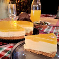 El cooksnap de Oscar cuando hizo Cheesecake de mango sin horno.