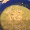 El cooksnap de Romi Mosquera cuando hizo Sopa Cremosa de Zapallito.