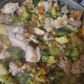 El cooksnap de Adriana Calderón cuando hizo Pollo salteado con verduras.