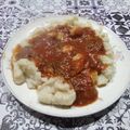 El cooksnap de Lady Marmalade cuando hizo Ñoquis con puré de papas instantáneo (receta de mamá).