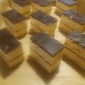 Viktória Németh Cooksnap-ja, amikor elkészítette a(z) Mézes szelet somlekvárral és diólikőrrel receptet.