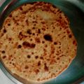 Mina bajwa का कुकस्नैप जब उन्होंने आलू का पराठा(aloo ka paratha recipe in hindi) बनाया था।