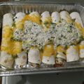 Cheryl Pressley's cooksnap of when they made Mike's White Girl Green Chile Enchiladas.