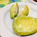 El cooksnap de LuisaFernandaPR cuando hizo Chayotes rellenos.