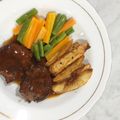 Cooksnap dari Raisa Yamin untuk resep Japanese hamburg steak (hanbagu)