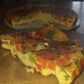 El cooksnap de Jesica Arin cuando hizo Tortilla de calabacín, zanahoria y pimiento.