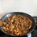 El cooksnap de Sergio Espejo Vílchez cuando hizo Fideos soba con carne y verduras.