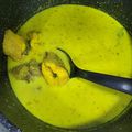 Cooksnap Intan Sofia semasa beliau membuat Masak Lemak Cili Padi Haruan.