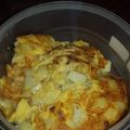 El cooksnap de Lucas Mansilla cuando hizo Tortilla de patatas con cebolla.