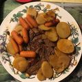 Donna P's cooksnap of when they made Braised beef over egg noodles/pot roast.