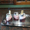 El cooksnap de Marta cuando hizo Copa de gelatina de fresa 🍓 con nata (baja en calorías).