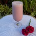 El cooksnap de Carolina Olivera G. cuando hizo Licuado de Frutilla con Leche.