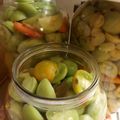 Böbi Cooksnap-ja, amikor elkészítette a(z) Zöld paradicsom télire receptet.