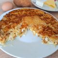 El cooksnap de alsi cuando hizo Tortilla de papas sin freír con 1 solo huevo.