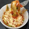 El cooksnap de Tati Isychos cuando hizo Pasta de zucchini (keto).