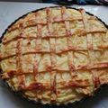 El cooksnap de Lorena cuando hizo Kuchen de manzana con crema pastelera (instantánea) 🍎🥧.