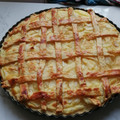 El cooksnap de Lorena cuando hizo Kuchen de manzana con crema pastelera (instantánea) 🍎🥧.