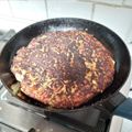 El cooksnap de Maria Paz Dominguez/ @pacitamama en instagram cuando hizo Tortilla de jurel de tarro.