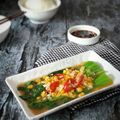 Cooksnap dari Deisy Fi untuk resep Kailan Siram Jagung Saus Tiram