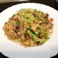 Miss J的德國小廚房 的 清冰箱ㄉ咖哩香腸蛋炒飯 cooksnap