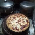 El cooksnap de Noemi Irma Pereira cuando hizo 🌽Tarta de cebolla, zucchini y choclo🌽.