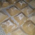 El cooksnap de Tamy cuando hizo Ravioles de jamón, muzzarella y morrón.