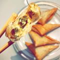 صورة من ♣️nsaym، شاركها بعد تجربة وصفة سمبوسه بحشوه الخضار 😋