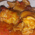 El cooksnap de Marisa Espinosa cuando hizo Manitas de cerdo guisadas en Crock Pot.